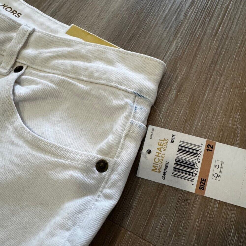 Michael Kors | "Izzy" Cropped Skinny Jean size 12 - Picture 6 of 8